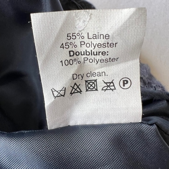 NWT - J. Crew Factory wool blend, herringbone pattern, elastic waistband skirt - Picture 11 of 13